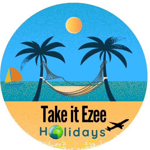 This is the logo for Take It Ezee Holidays India Pvt. Ltd